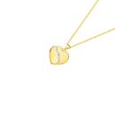 9ct-Gold-Two-Tone-Diamond-Set-Swirl-Heart-Locket Sale