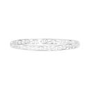 Silver-Oval-Scroll-Bangle Sale