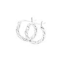 Sterling-Silver-Small-Square-Twist-Hoop-Earrings Sale