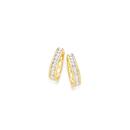 Alora-10ct-Gold-Lab-Grown-Diamond-Huggie-Earrings Sale