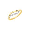 9ct-Gold-Diamond-Open-Wavy-Ring Sale