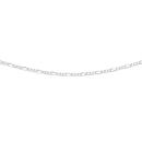 Sterling-Silver-45cm-Fine-31-Figaro-Chain Sale