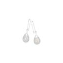 Sterling-Silver-Syn-White-Opal-in-Cubic-Zirconia-Open-Pear-Earrings Sale