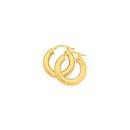 9ct-Gold-12mm-Flatterened-Wide-Tube-Hoop-Earrings Sale