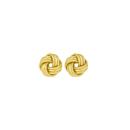 9ct-Gold-10mm-Fancy-Knot-Stud-Earrings Sale