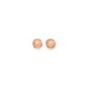 9ct-Rose-Gold-4mm-Diamond-Cut-Ball-Stud-Earrings Sale