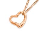 9ct-Rose-Gold-Floating-Heart-Pendant Sale