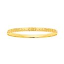 9ct-Gold-65mm-Solid-Engraved-Bangle Sale