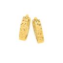 9ct-Gold-10mm-Diamond-Cut-Sparkle-Huggie-Earrings Sale