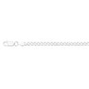Italian-Made-Sterling-Silver-Bevelled-19cm-Solid-Dia-Cut-Curb-Bracelet Sale
