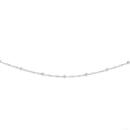 Sterling-Silver-45cm-Twist-Rope-Bead-Chain Sale