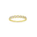 9ct-Gold-Diamond-Multi-Hearts-Band Sale