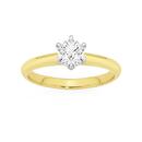 Alora-14ct-Gold-Lab-Grown-Diamond-Solitaire-Ring Sale