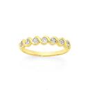 9ct-Gold-Diamond-Swirl-Dress-Ring Sale