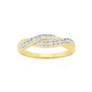 9ct-Gold-Diamond-Swirl-Crossover-Ring Sale