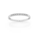9ct-White-Gold-Diamond-Band Sale