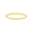 9ct-Gold-Thin-Plain-Stacker-Ring-Size-O Sale