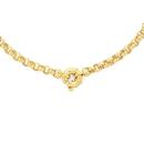 9ct-Gold-45cm-Solid-Belcher-Bolt-Ring-Necklet Sale