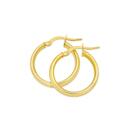 9ct-Gold-4x15mm-Polished-Hoop-Earrings Sale