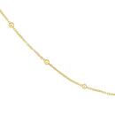 9ct-Gold-25cm-Multi-Beads-Anklet Sale