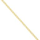 9ct-Gold-27cm-Solid-Open-Curb-Anklet Sale