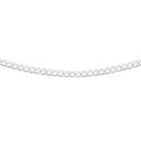 Silver-45cm-Solid-Curb-Chain Sale