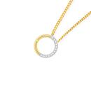 9ct-Gold-Diamond-Half-Pave-Open-Circle-Pendant Sale