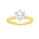 Alora-14ct-Gold-Lab-Grown-Diamond-Solitaire-Ring Sale