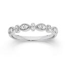 9ct-White-Gold-Diamond-Band Sale
