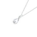 9ct-White-Gold-Diamond-Infinity-Twist-Pendant Sale