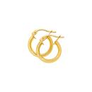 9ct-Gold-10mm-Half-Round-Hoop-Earrings Sale