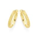 9ct-Gold-15mm-Twist-Hoop-Earrings Sale