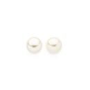 9ct-Gold-8mm-Cultured-Freshwater-Pearl-Stud-Earrings Sale