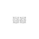 9ct-White-Gold-Diamond-Magic-Facets-Stud-Earrings Sale