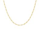 9ct-Gold-60cm-Solid-Fiagro-31-Chain Sale