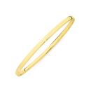 9ct-Gold-65mm-Solid-Oval-Comfort-Bangle Sale
