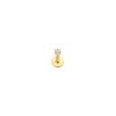 9ct-Cubic-Zirconia-Claw-Set-Cartilage-Single-Stud Sale