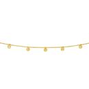 9ct-Gold-27cm-Multi-Disc-Trace-Anklet Sale
