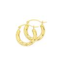 9ct-Gold-10mm-Twist-Hoop-Earrings Sale