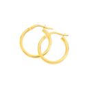 9ct-Gold-15mm-Square-Tube-Hoop-Earrings Sale