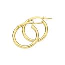 9ct-Gold-12mm-Hoop-Earrings Sale