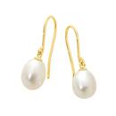 9ct-Gold-Pearl-Drop-Earrings Sale