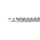 Stainless-Steel-22cm-Heavy-Curb-Bracelet Sale