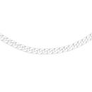 Silver-55cm-Flat-Curb-Chain Sale