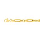 9ct-Gold-19cm-Figaro-31-Bracelet Sale