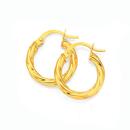 9ct-Gold-25x10mm-Twist-Hoop-Earrings Sale