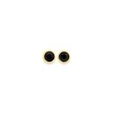 9ct-Gold-Black-Sapphire-Studs Sale