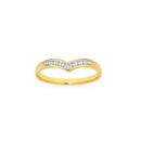 9ct-Gold-Diamond-V-Shape-Band Sale