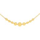 9ct-Gold-45cm-Graduated-Multi-Disc-Trace-Necklet Sale