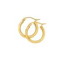 9ct-Gold-2x12mm-Diamond-Cut-Earrings Sale